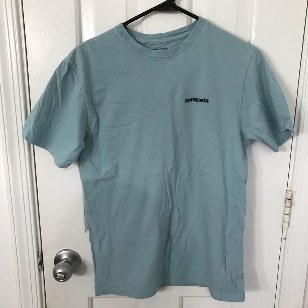 *RESERVED* Blue Patagonia T-shirt
